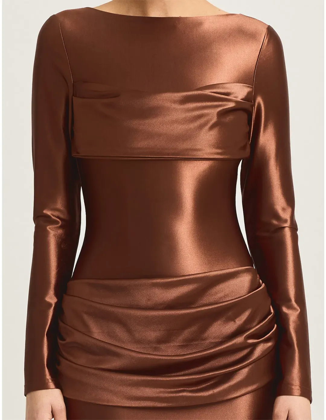 TOJHA Hadleigh Maxi Dress in Sierra Brown Size 10/M for rent on The Volte - main image