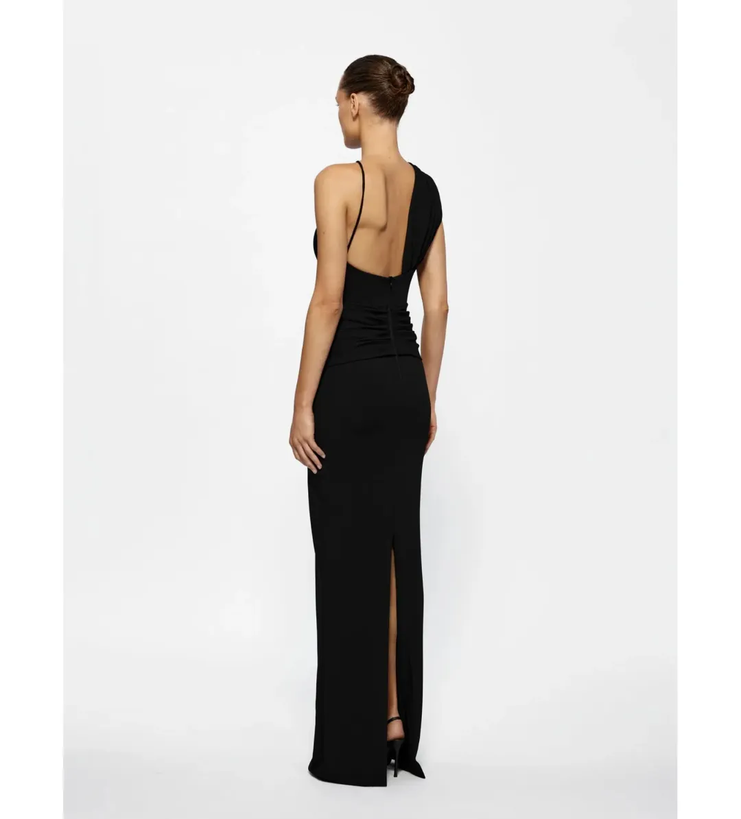 Effie Kats Greer Gown Black Size 8 for rent on The Volte - main image