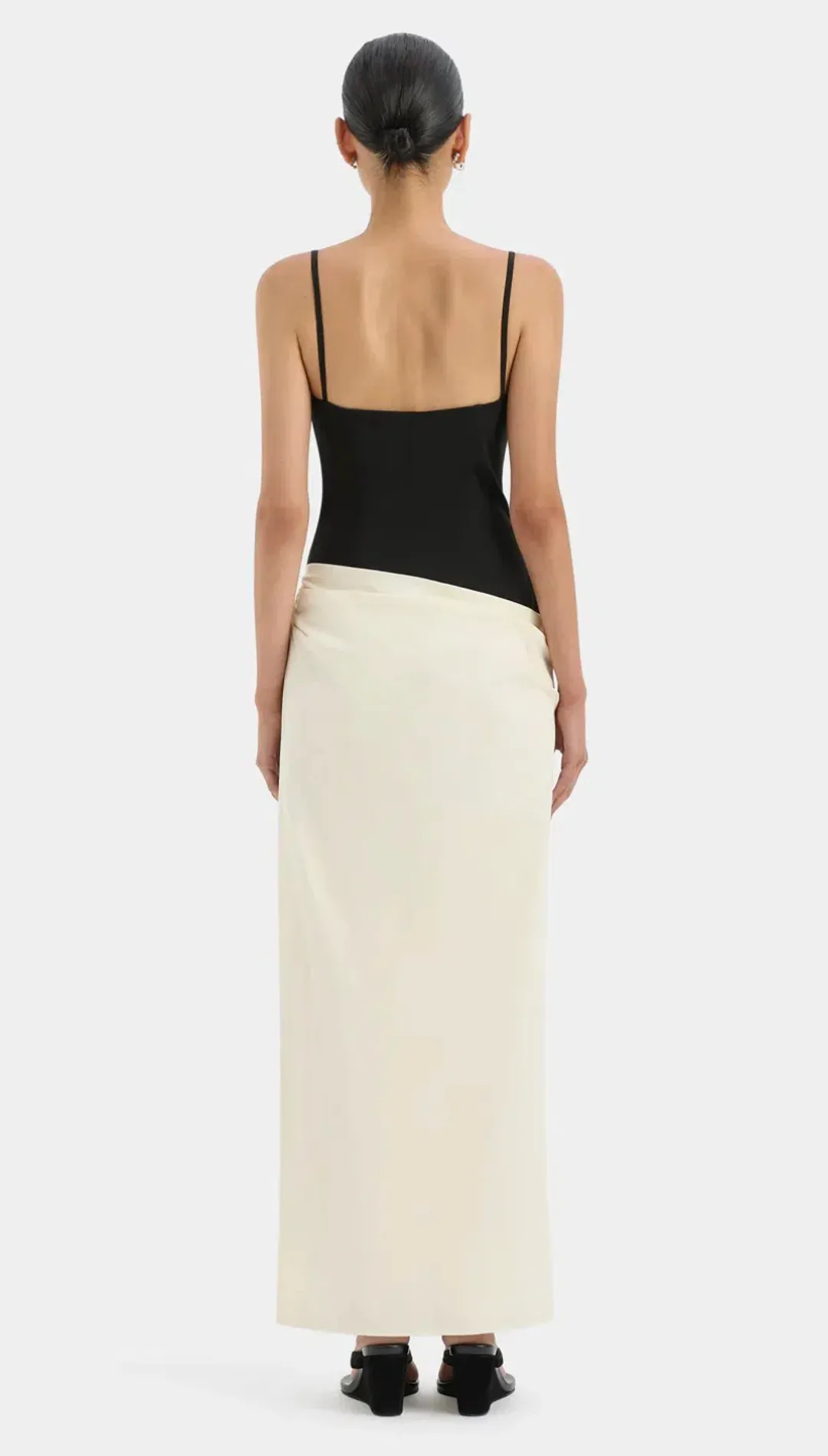 Sir the Label Florent Bodice Gown Black Size 2 / AU 10 for rent on The Volte - main image