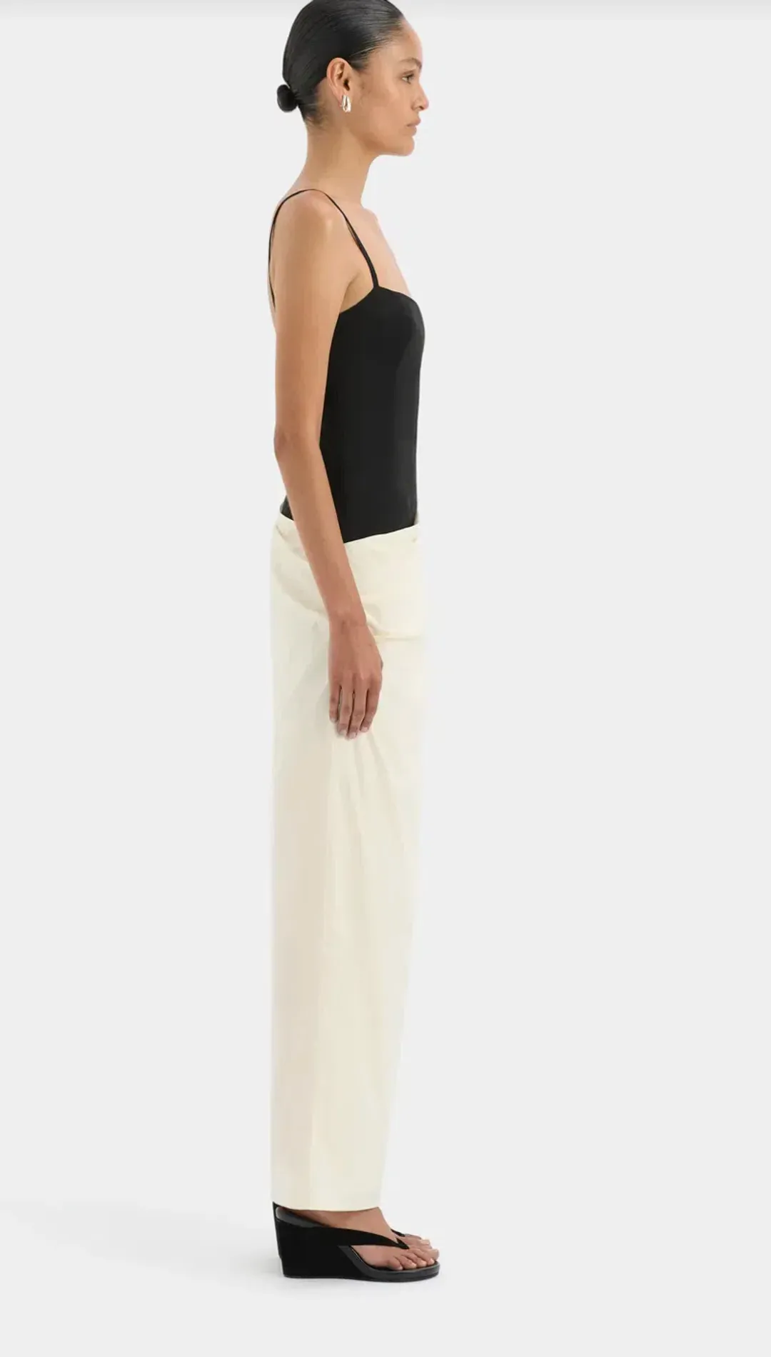 Sir the Label Florent Bodice Gown Black Size 2 / AU 10 for rent on The Volte - main image