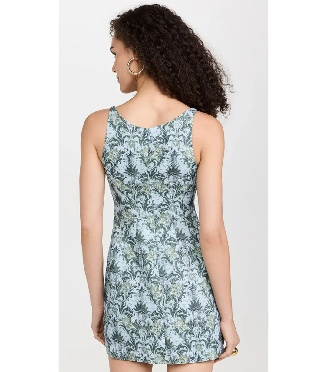 Faithfull The Brand Sanne Mini Dress in Aurora Size AU 6 for rent on The Volte - main image