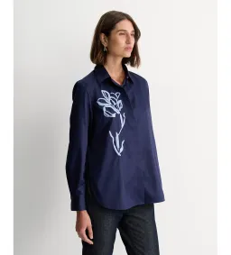 IRIS EMBROIDERED LONG SLEEVE SHIRT for rent on The Volte - image 3