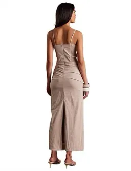 Sovere Studio Beguile Dress Milk Tea Size 14 for rent on The Volte - image 4