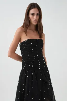 Aje Juniper Gown Black Size 6 for rent on The Volte - image 5