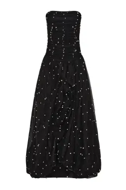 Aje Juniper Maxi Gown Black Size 8  for rent on The Volte - image 5