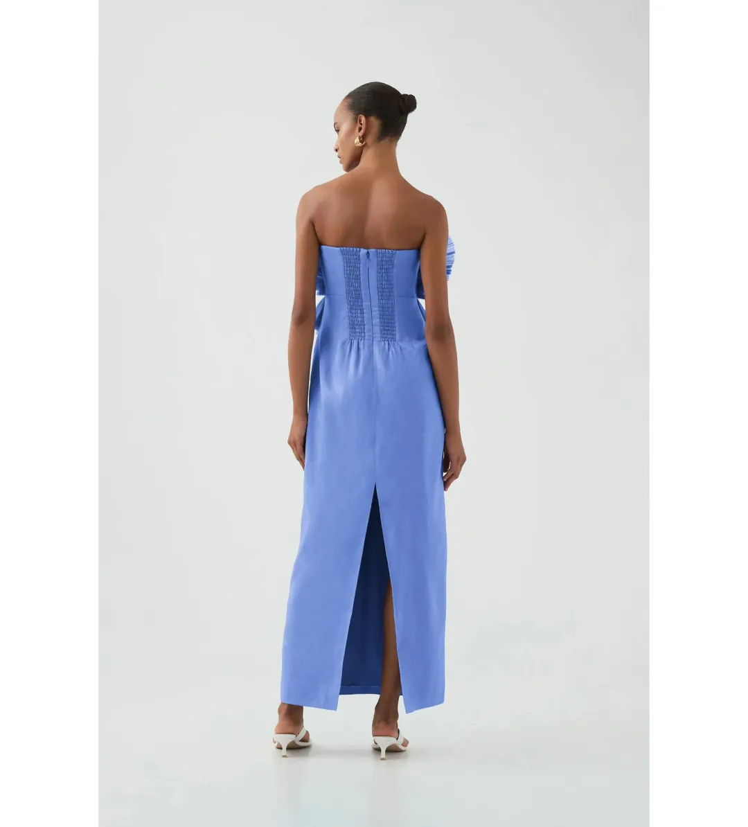 Aje Kira Midi Dress in Ocean Wave Size 8/S for rent on The Volte - main image