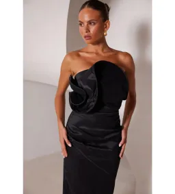 Elle Zeitoune Miles Maxi Dress Black Size 12 for rent on The Volte - image 2