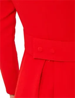 Solace London Shayla Maxi Dress Red Size 14 for rent on The Volte - image 4
