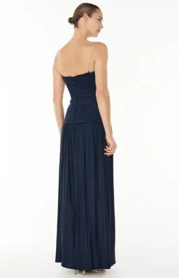 Manning Cartell Royal Debut Dress in Navy Size 12 for rent on The Volte - image 2