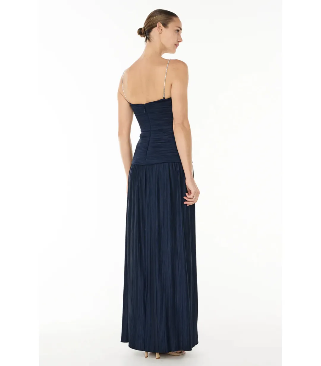 Manning Cartell Royal Debut Dress in Navy Size AU 14 for rent on The Volte - main image