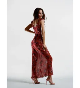 Realisation Par Lila Maxi Dress in Rosa Size AU 8  for rent on The Volte - image 4