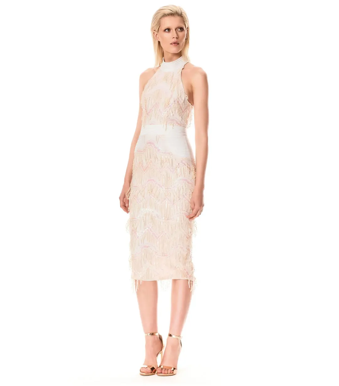 Zhivago Slow Motion Dress White Size 8 for rent on The Volte - main image