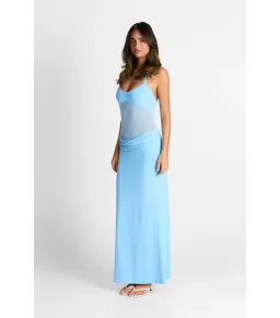 Sasha Therese Sariya Maxi Dress Sky Blue Size S / AU 8 for rent on The Volte - image 2