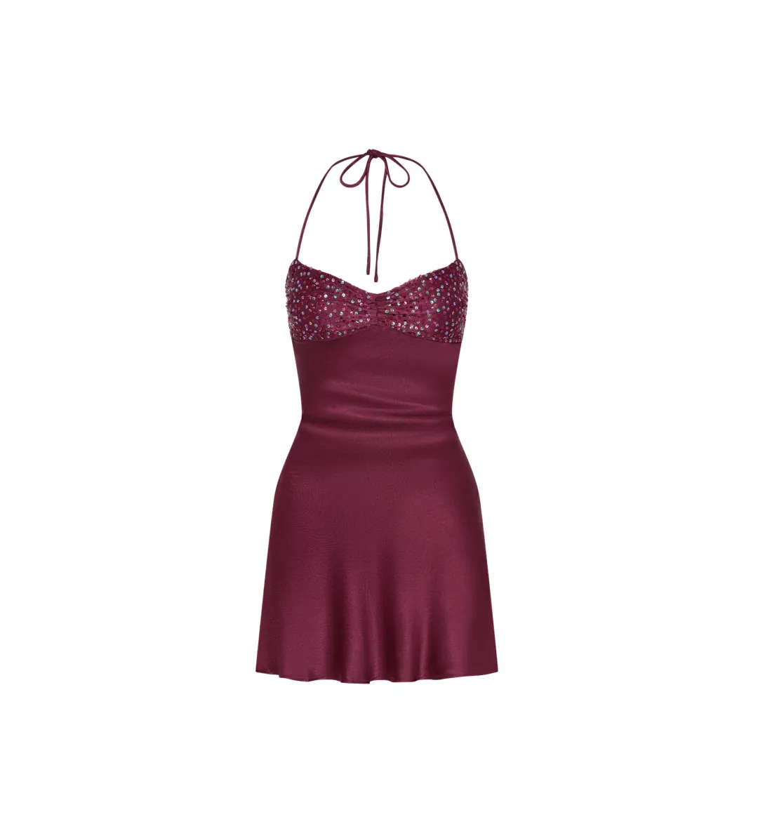 I Am Delilah Berry Jade Mini Dress In Red Size XS/ AU 6 for rent on The Volte - main image