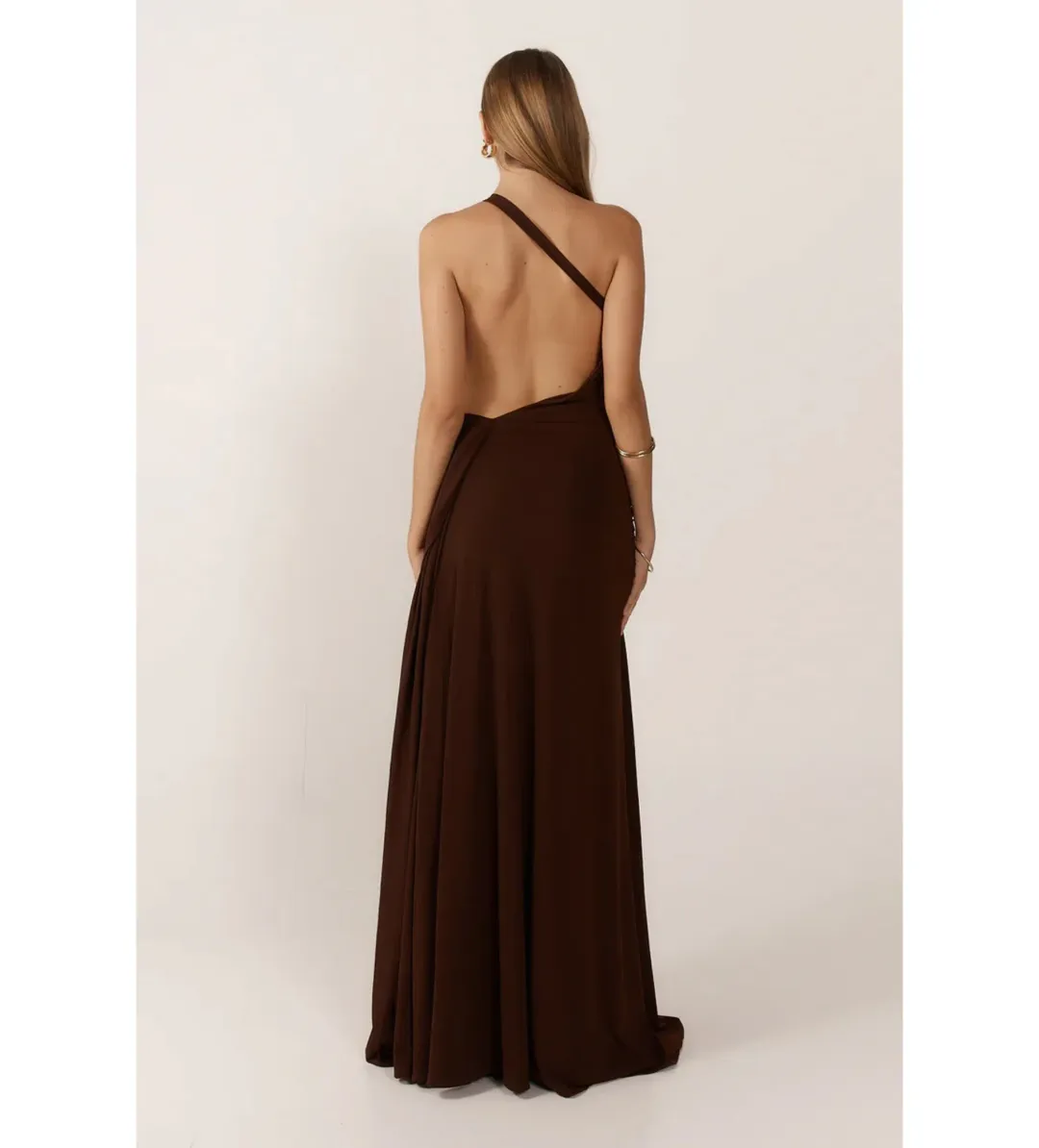 Ance Gria Gaia Gown Brown Size M AU 10 for rent on The Volte - main image