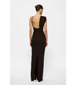 Effie Kats Greer Gown Brown Size 6 for rent on The Volte - image 4