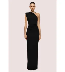 Effie Kats Greer Gown Black Size 10 for rent on The Volte - image 1