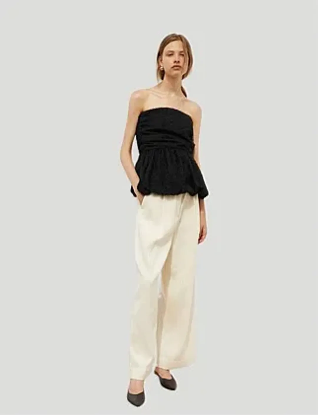 Blanca Tiffany Top Balck Size for rent on The Volte - main image