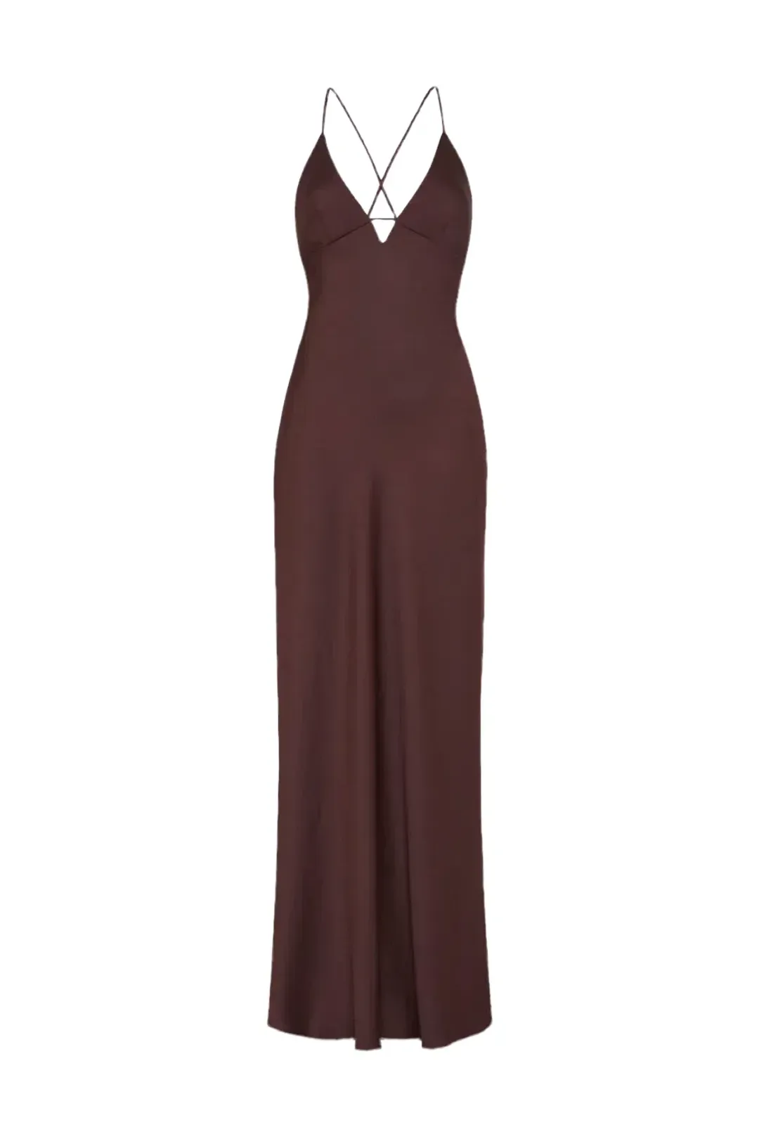 Manning Cartell Time to Shine Slip Maxi Dress Truffle Size AU 10 for rent on The Volte - main image