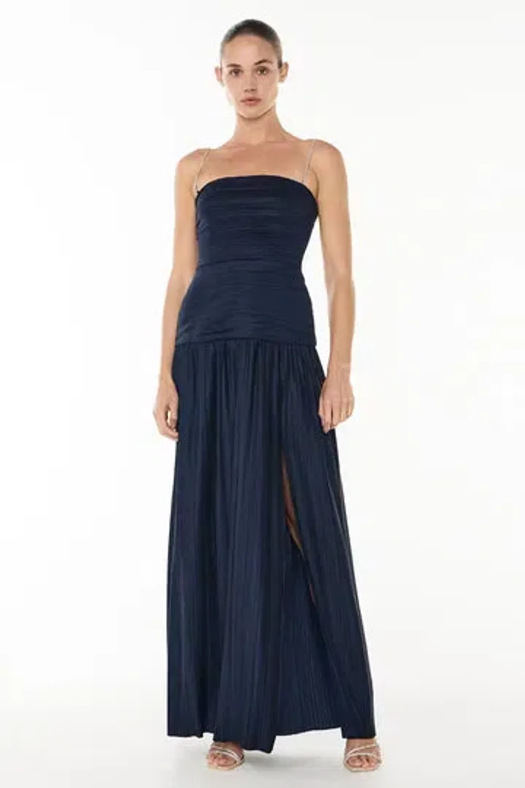 Manning Cartell Navy Royal Debut Dress Size AU 10 for rent on The Volte - main image