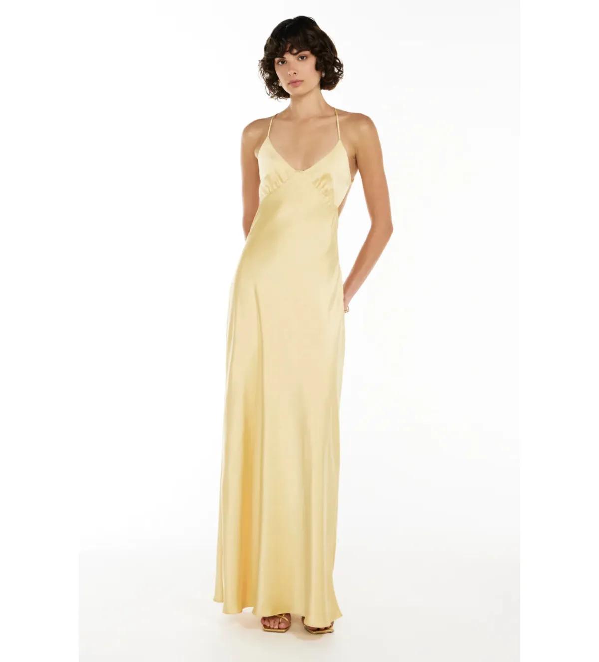 Manning Cartell Saturation Point Slip Dress Custard Size 6 for rent on The Volte - main image