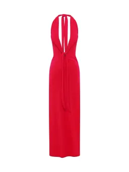 Saboa Studios Gisele Maxi Dress Watermelon  Size XS AU 6 for rent on The Volte - image 1