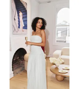 Manning Cartell Royal Debut Dress Sage Size AU 8 for rent on The Volte - image 4