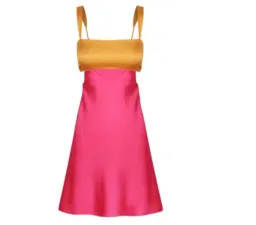 Hansen and Gretel Honeydew Two Toned Mini Dress Size 8/S for rent on The Volte - image 2