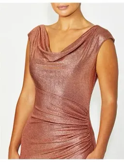 Anthea Crawford ELSIE DARK MAUVE GOWN Size 18 for rent on The Volte - image 3