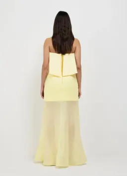 Sheike Gemini Dress Yellow Size 14  for rent on The Volte - image 2