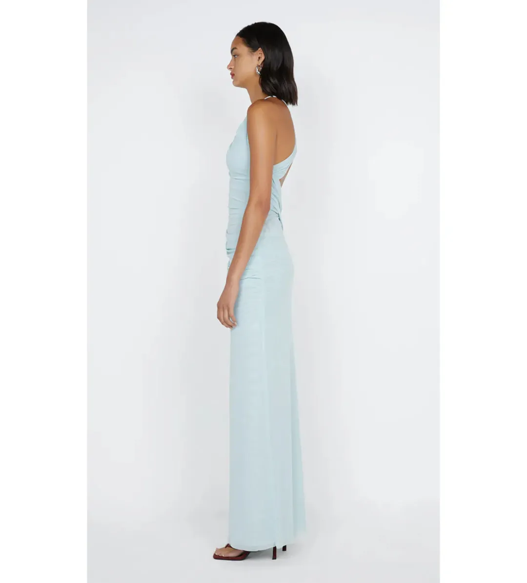 Bec & Bridge Alara Asym Maxi Dress Ocean Mist Size 8 for rent on The Volte - main image