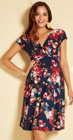 Tiffany Rose Alessandra Dress Midnight Garden size 6-8 for rent on The Volte - image 1