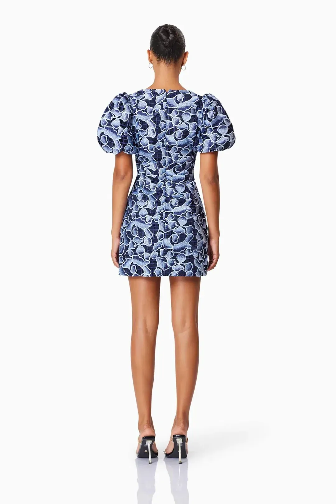 Elliatt Mila Mini Dress In Blue Size 6 for rent on The Volte - main image