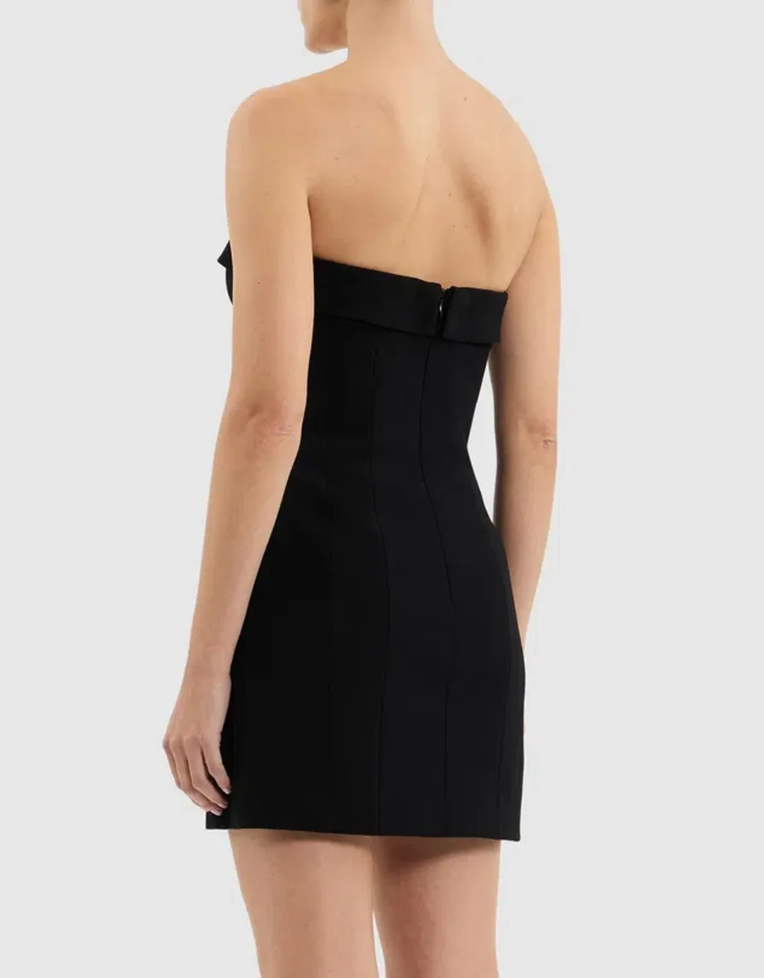 Rebecca Vallance Altair Mini Dress Black Size 10 for rent on The Volte - main image