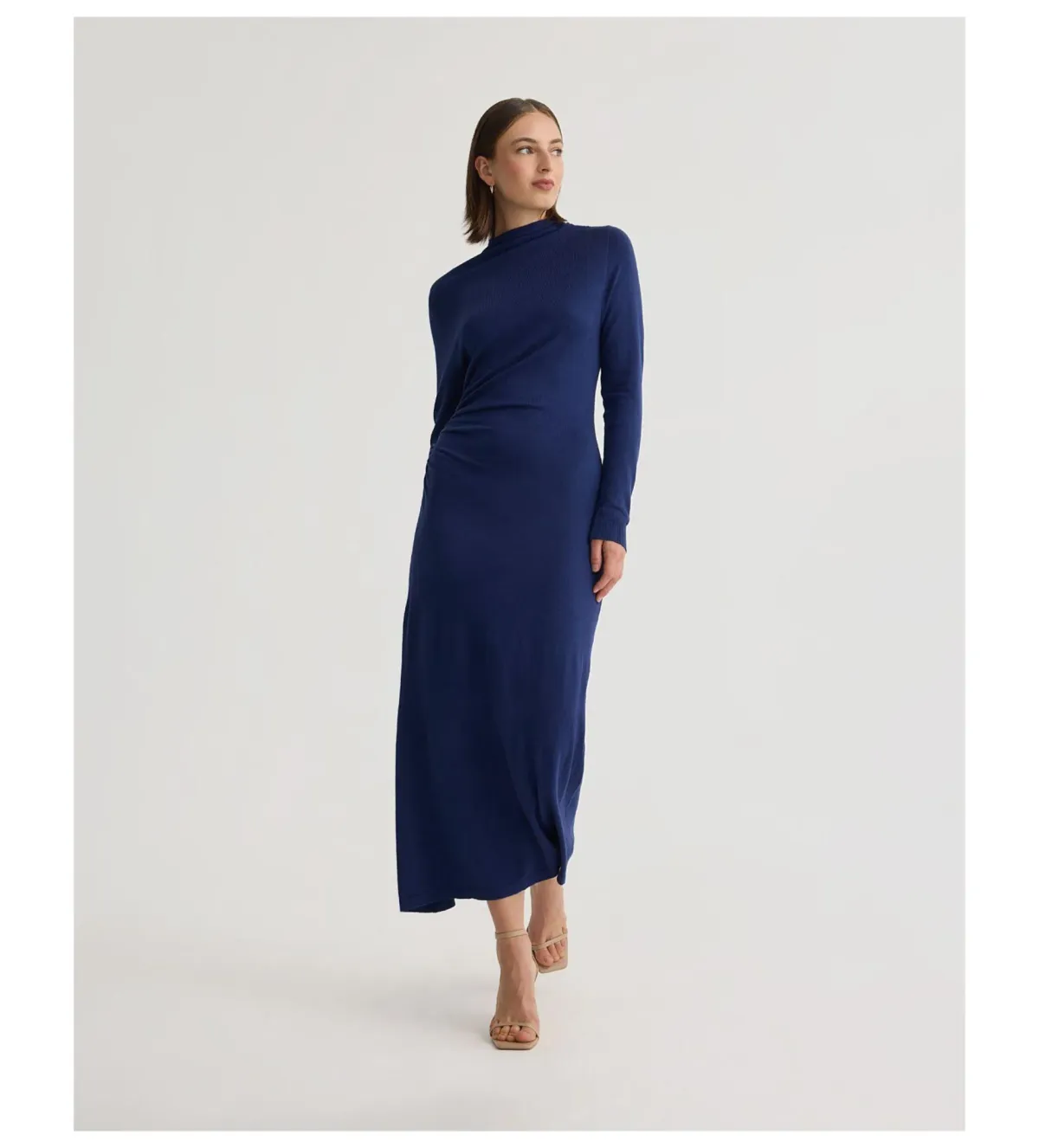 Oxford Nina Knitted Dress in Blue Size XS / AU 8 for rent on The Volte - main image
