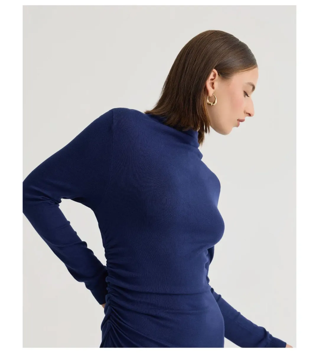 Oxford Nina Knitted Dress in Blue Size XS / AU 8 for rent on The Volte - main image