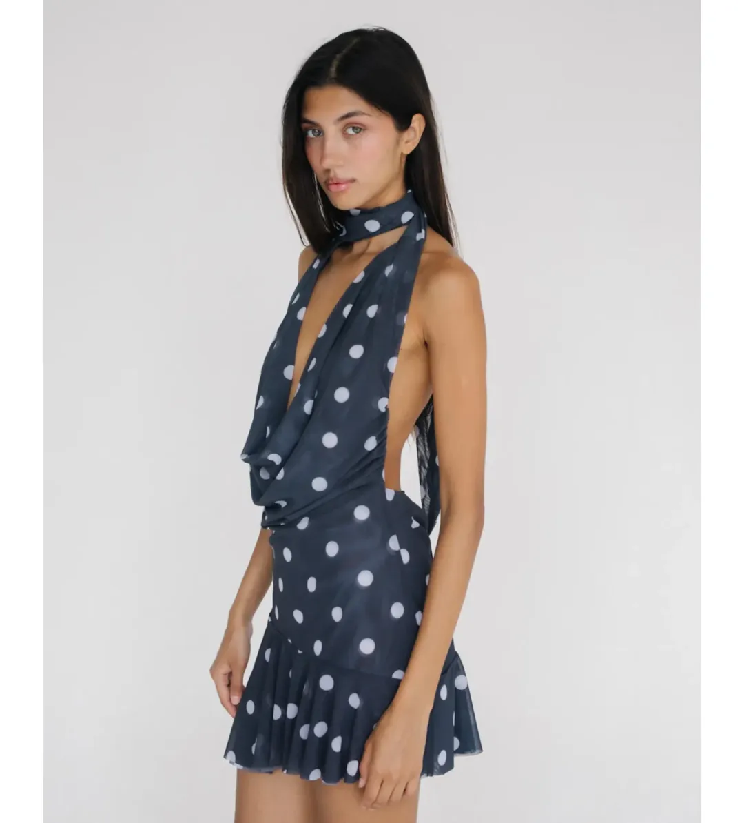 Cielle Lenares Mini Dress in Blue Size XS / AU 6 for rent on The Volte - main image