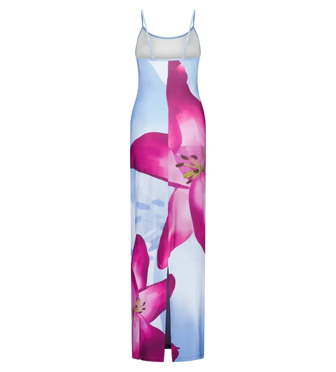 With Harper Lu Slip Maxi Dress Sky Lily Floral Size L AU 12 for rent on The Volte - main image