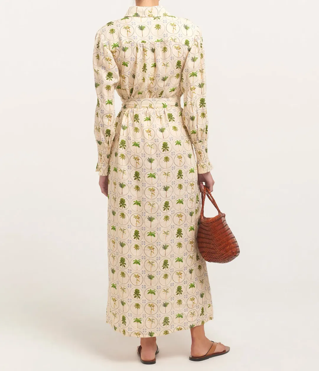 Palm Noosa Marigold Dress Tropical Palm Size 10 for rent on The Volte - main image
