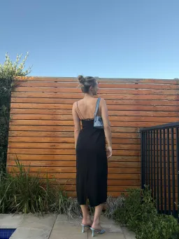 Viktoria and Woods Generation Midi Dress in Black Size S/ AU 8 for rent on The Volte - image 5