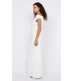Bec + Bridge Martha Asym Maxi Dress in White Size 8 for rent on The Volte - image 2