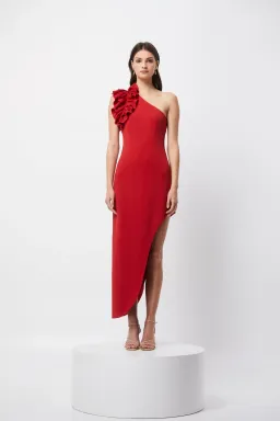 Elliatt Womanism Gown Red Size M / AU 10 for rent on The Volte - image 1