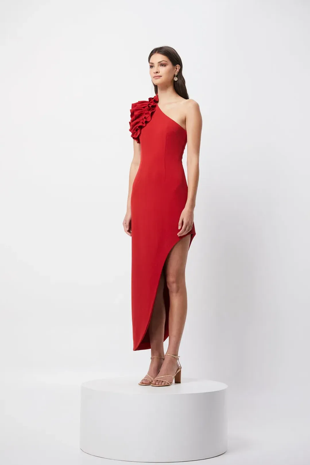 Elliatt Womanism Gown Red Size M / AU 10 for rent on The Volte - main image