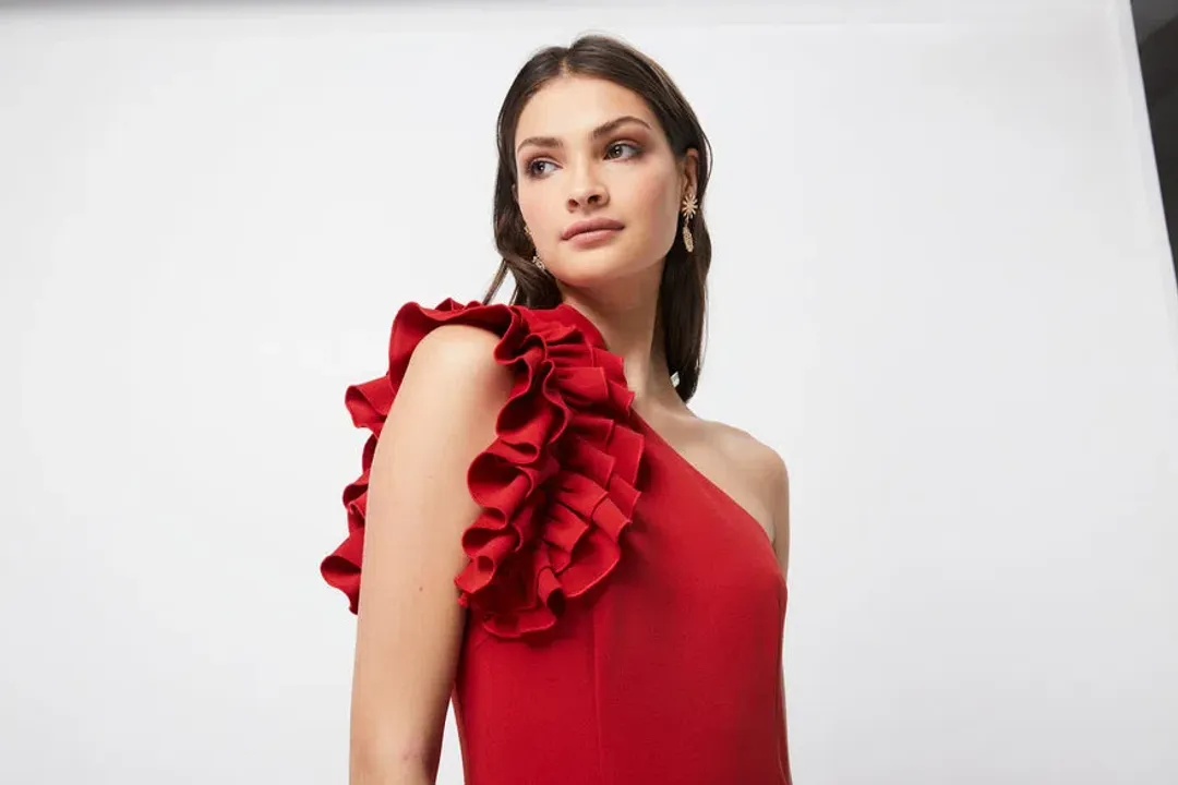 Elliatt Womanism Gown Red Size M / AU 10 for rent on The Volte - main image