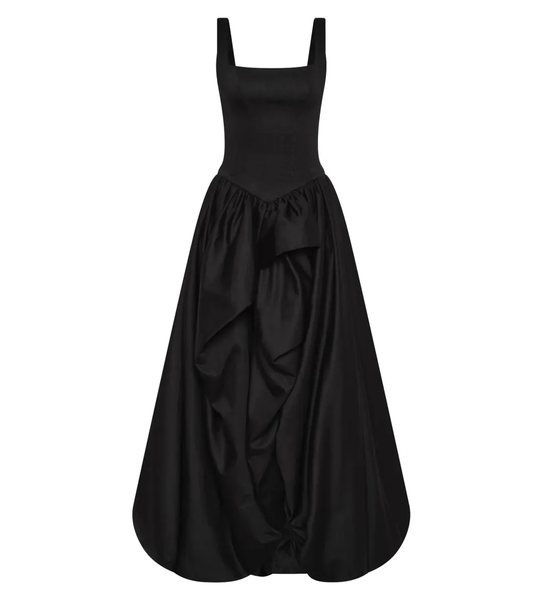 Aje Alani Gown Black Size AU 10 for rent on The Volte - main image