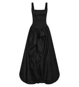 Aje Alani Gown Black Size AU 12 for rent on The Volte - image 5