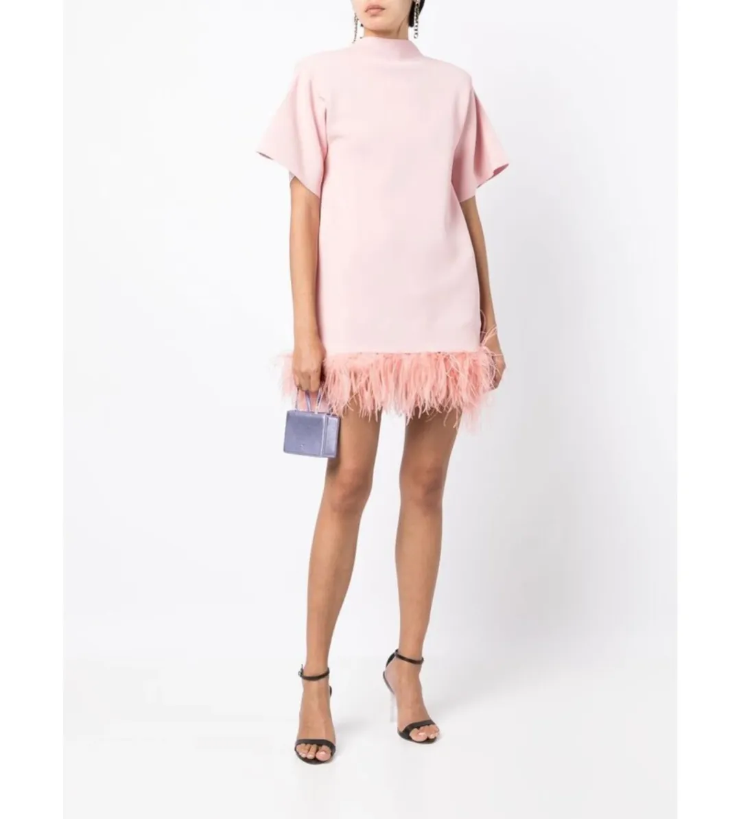 Rachel Gilbert Rita Mini Dress Pink Size S AU8 for rent on The Volte - main image