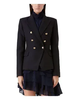 Camilla and Marc Dimmer Blazer Jacket Black Size 6 for rent on The Volte - image 3