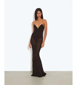Rat & Boa Franzisca Maxi Dress Black Size XS / AU 6 for rent on The Volte - image 1