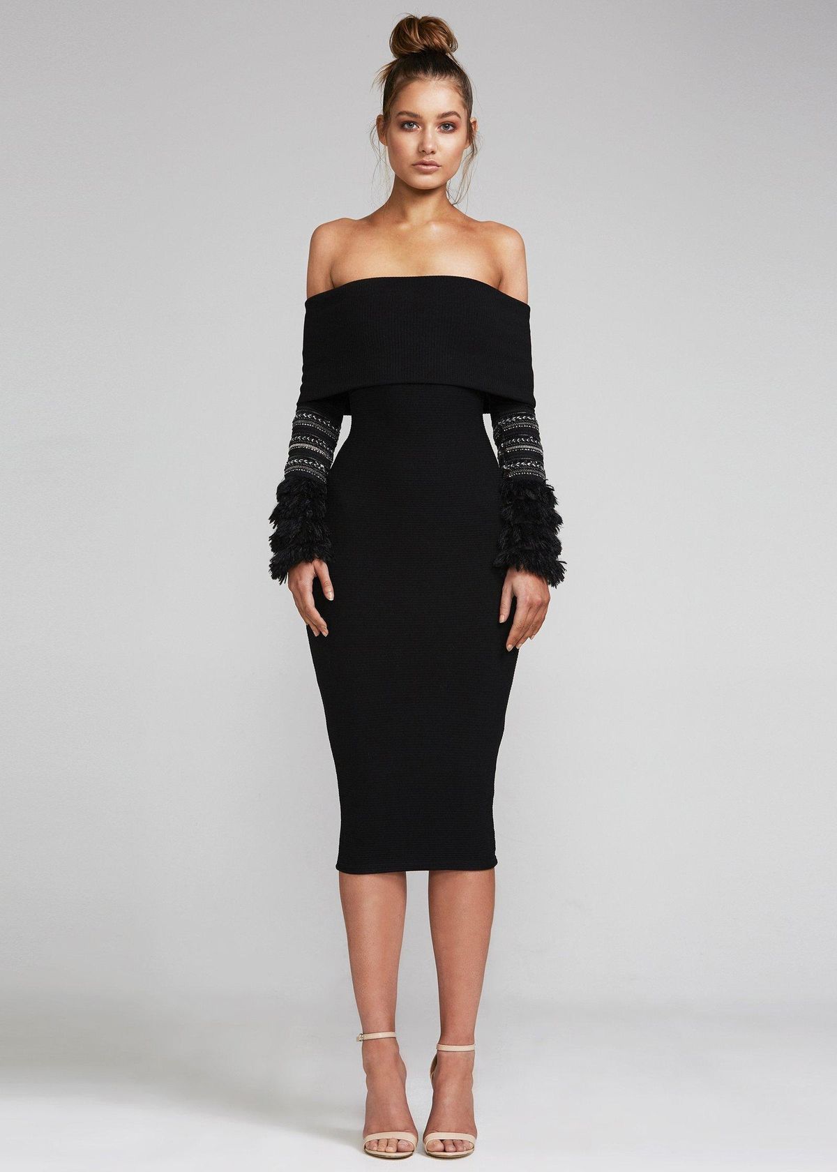 ELIYA THE LABEL PENELOPE KNIT DRESS size 8 for rent on The Volte - main image